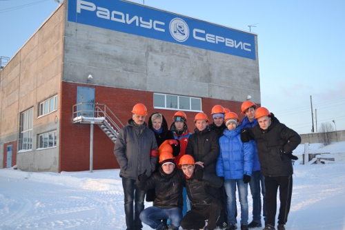 Учащиеся Пермского краевого колледжа «Оникс» посетили с экскурсией «Радиус-Сервис» 