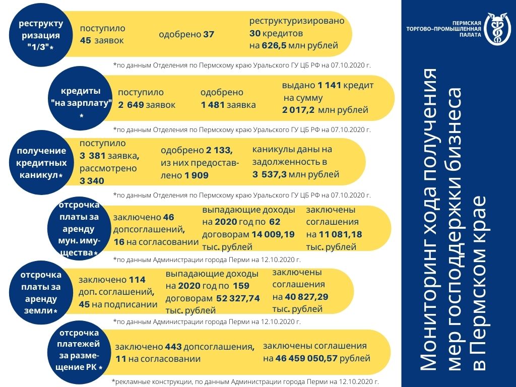 Меры поддержки пермский край