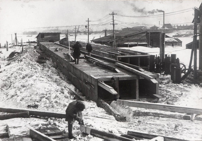 БКВ. строительство галереи. 1933 1.jpg